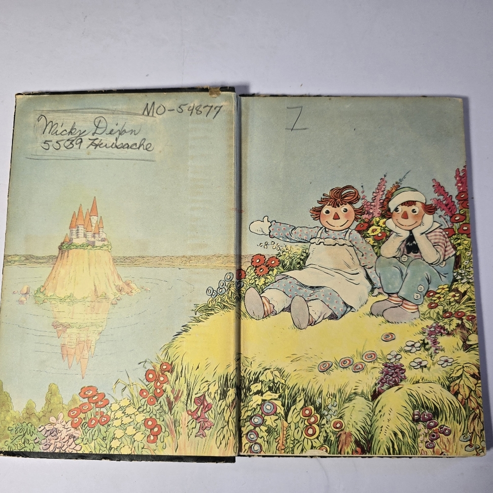 Vintage 1920s "Raggedy Ann & Andy" Hardcover Books Mix Set *4* by Johnny Gruelle - Picture 11 of 16